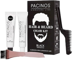 Hair Beard Color Kit By Pacinos Black Hair Beard Color Kit By Pacinos Black
