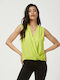 Bluza Damă Fără Mânecă Verde