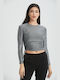 Ecstasy Women's Blouse Silver