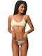 Set Bikini Sport-BH & Brasilien Gelbe