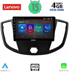 Lenovo Ηχοσύστημα Αυτοκινήτου για Ford Transit 2014-2020 (Bluetooth/USB/AUX/WiFi/GPS/Apple-Carplay/Android-Auto) με Οθόνη Αφής 9"