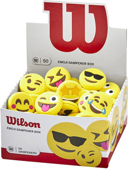 Wilson Emoji Dampeners WR8404901 Tennis Racket Vibration Dampener 50pcs