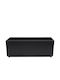 Marhome Planter Box Metal Negru 120x35x50cm.