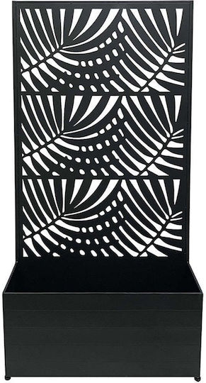 Marhome Planter Box Metallic Black 95x30x180cm.