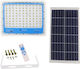 Rixme Waterproof Solar LED Floodlight 300W Cold White with Remote Control IP66