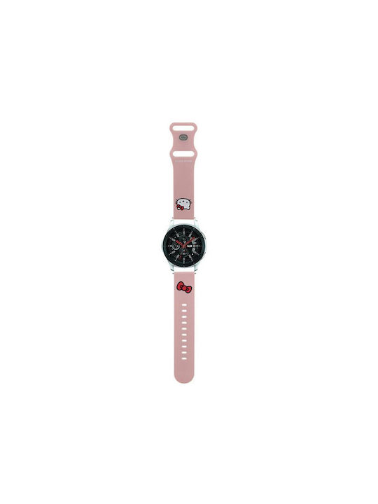 Hello Kitty Armband Silikon Rosa (Galaxy Watch (46mm) / Gear S3)