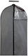 Sidirela Fabric Hanging Storage Case For Suits in Gray Color 60x95cm 1pcs