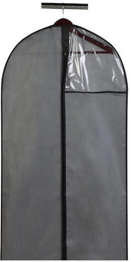 Sidirela Fabric Hanging Storage Case For Suits in Gray Color 60x95cm 1pcs