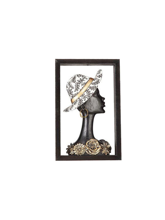 Decorativă Bust din Polirășină Romimex 20x32x6cm 1buc