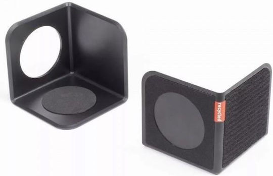 Rati Stopper Divider Stabilizer Nook Trunk Space Organization Plastic Black Color Non-Slip Velcro Type Adhesive Pads 2 Pieces V01886