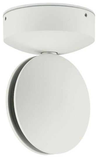 V-TAC Lumină de exterior montată pe perete LED IP65 7W cu Alb Cald Lumină 11x12x17εκ.
