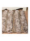 Silk Fashion Πατάκι Μπάνιου Μπεζ 70x140εκ.