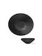 Viosarp Plate Soup made of Melamine Gray with Diameter 19cm