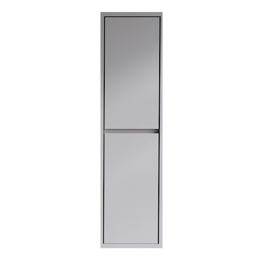 Martin 3CYVO035GR Στήλη Μπάνιου Τοίχου 35x30x130cm Γκρι