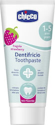 Chicco Βρεφική Οδοντόκρεμα Φράουλα 50ml