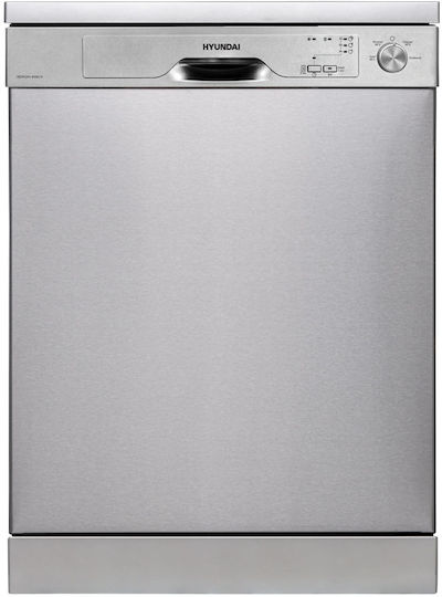 Hyundai Mașină de spălat vase independentă pentru 12 seturi de vase L59.8xÎ85cm Inox