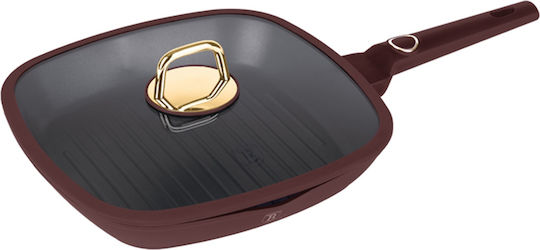 Berlinger Haus Grill With Lid made of Aluminum with Non-Stick Coating 28cm