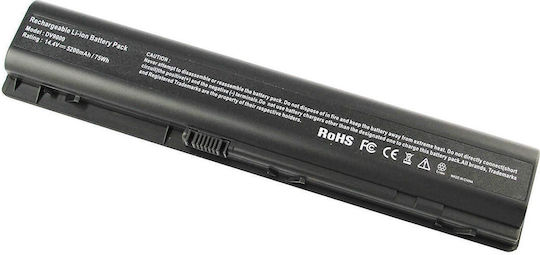 Kompatible Batterie für HP HP Pavilion DV9000