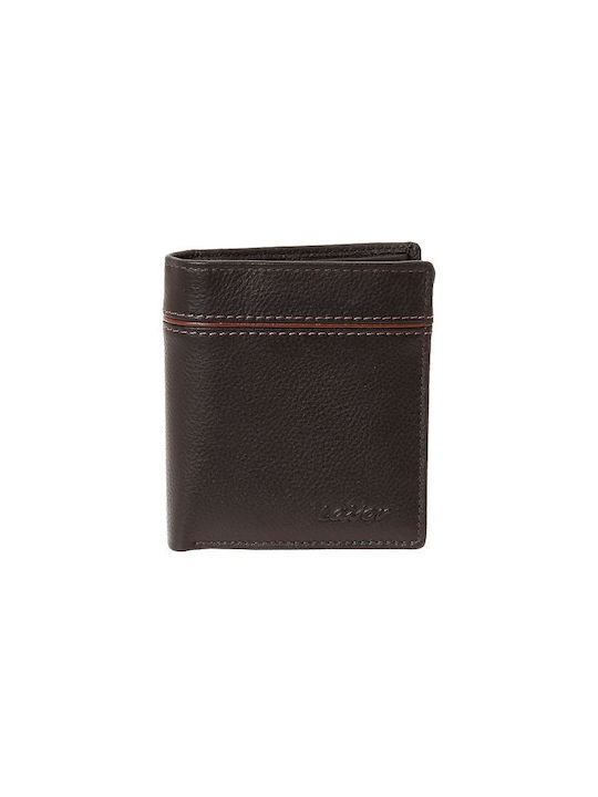 Lavor Men's Leather Wallet with RFID Brown