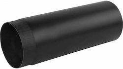 Chimney Pipe 0.5m Black Steel Diameter Φ160