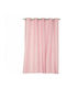 Nef-Nef Homeware Shower Perdea de Baie Țesătură cu Inele 180x180cm Roz