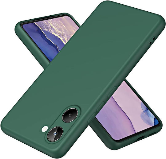 Matt Back Cover Σιλικόνης 1.5mm Πράσινο (TCL 501)