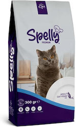 Spelly Premium Dry Food for Adult Cats with Fis...