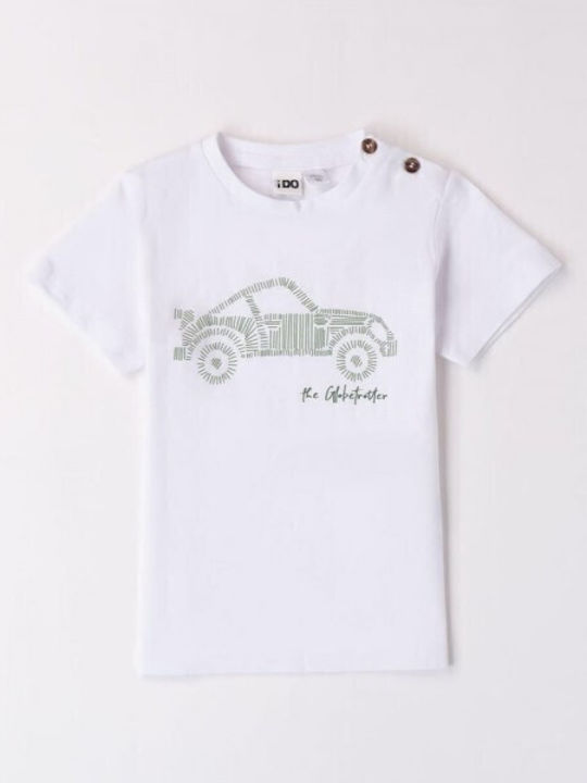 Παιδικό T-shirt Optical White