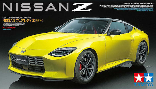 Tamiya Nissan Modeling Figure Car in Scale 1:24 18.3x8.4cm.