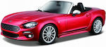 Bburago 18/21083r Metal Scale 1:24 Official Fiat 124 Spider Red