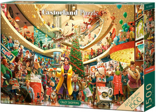 Castorland Crazy Shopping Παζλ 1500 Κομματια C-152179