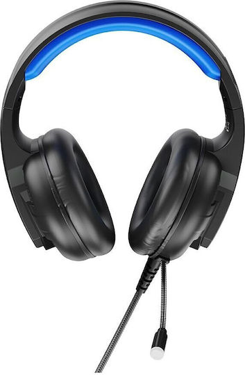 XO GE-09 Over Ear Gaming Headset cu conexiune 3,5mm / USB Negru