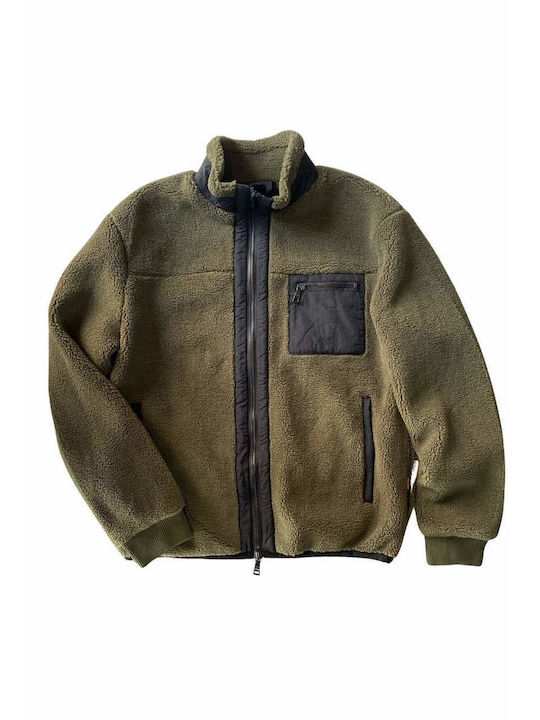 Sseinse Herren Jacke Lässig Khaki