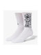 HUF Crew Herren Socken White 1Pack