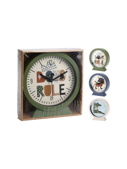 Tabletop Clock with Alarm Green 837165350