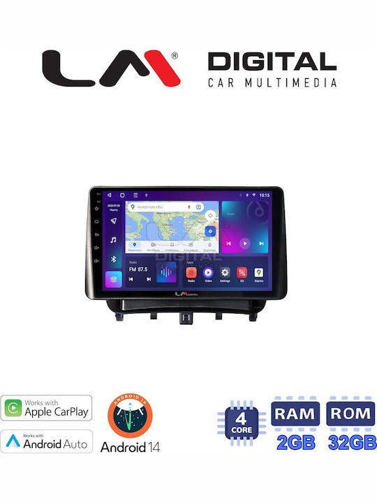 LM Digital Sistem Audio Auto pentru Ford Curier de tranzit 2014> (Bluetooth/USB/WiFi/GPS/Apple-Carplay/Android-Auto)