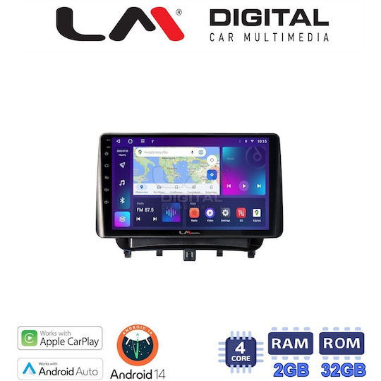 LM Digital Ηχοσύστημα Αυτοκινήτου για Ford Transit Courier 2014> (Bluetooth/USB/WiFi/GPS/Apple-Carplay/Android-Auto)
