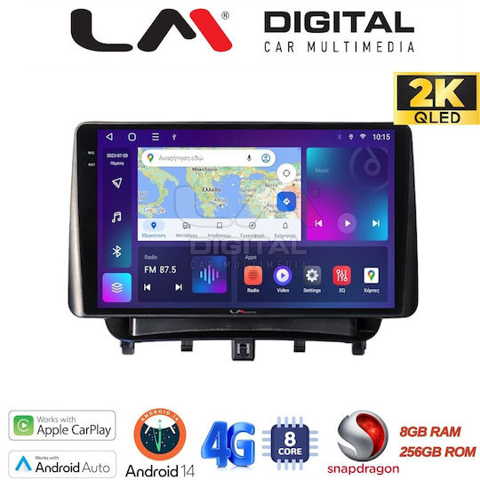 LM Digital Auto-Audiosystem für Ford Transit Kurier 2014> (Bluetooth/USB/WiFi/GPS/Apple-Carplay/Android-Auto)