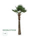Arbore de palmier decorativ Globostar Artificial Garden Plant Palm Tree 21055 Φ240 X H400cm