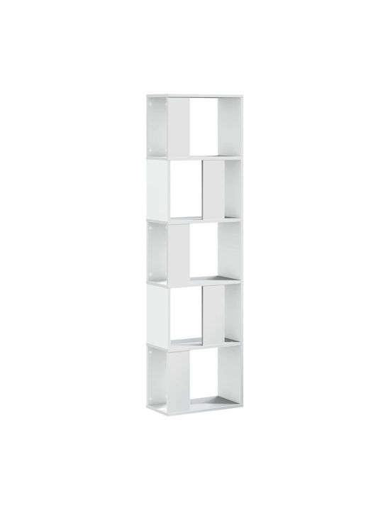 Bibliothek White 45x23.5x162.5cm