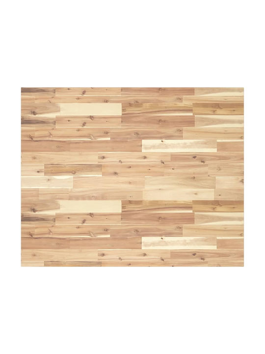 vidaXL Office Desk Surface Made of Solid Wood 100x80x2cm 4008763