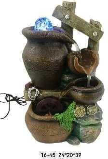 Feng Shui Fountain with Light 016452