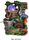 Fountain with Light 15x12x20cm 008093
