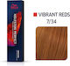 Wella Koleston Perfect Me+ Vopsea De Păr Roșu Vibrant 7/34 Blond Intens Roșcat 60ml 60gr