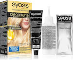 Syoss Oleo Intense Βαφή Μαλλιών Χωρίς Αμμωνία 9-10 Light Blonde 50ml