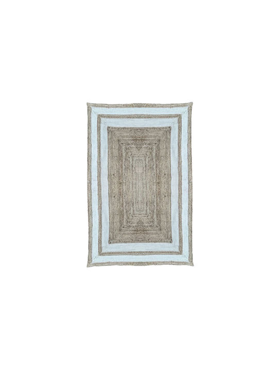 InTheBox Rug Rectangular Summer from Jute Natural White