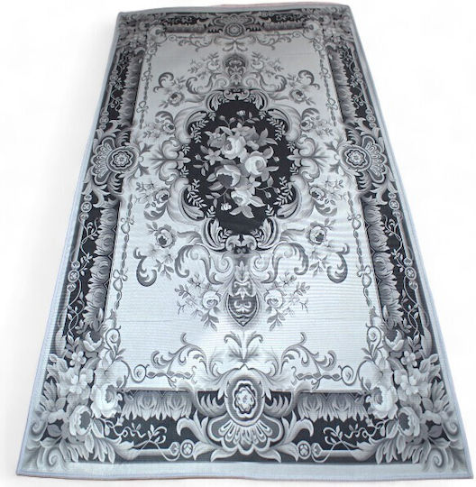 To megalo pazari Rutschfest Teppich Rechteckig Synthetisch,Polyester/Cotton/Leather Grey