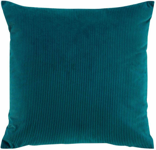 Atmosphera Velvet Petrol Blue Sofa Cushion 50x50cm