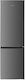 Muhler Kühl-Gefrierkombination 253Es NoFrost H180xB54xT60cm. Inox NFC180IE
