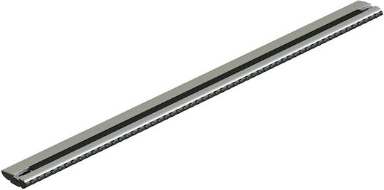 Nordrive Μπάρα Οροφής Αλουμινίου 69εκ. για Citroen CX για Αυτοκίνητα με Εργοστασιακές Μπάρες (Σετ με πόδια) Ασημί